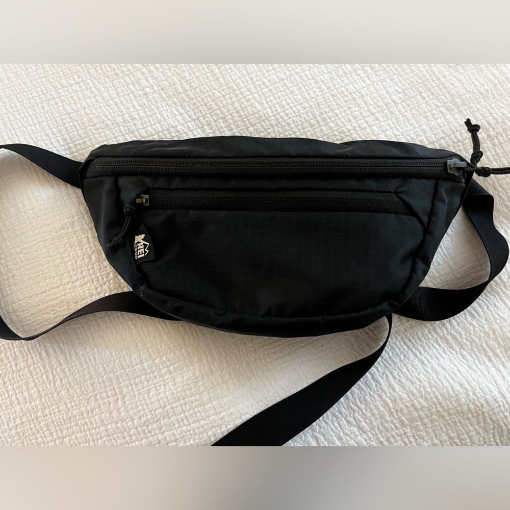 REI Black Waist Bag